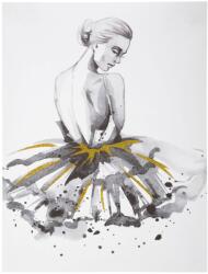 Atmosphera Createur D'interieur Sticker ILLU Danseuse Gold, 30x40 cm