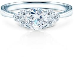 SAVICKI Inel de logodnă Fairytale: aur alb, diamant - savicki - 17 049,00 RON