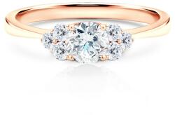 SAVICKI Inel de logodnă Fairytale: aur roz, diamant - savicki - 9 840,00 RON