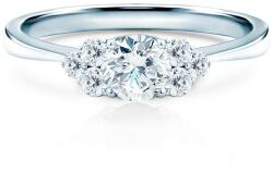 SAVICKI Inel de logodnă Fairytale: aur alb, diamant - savicki - 10 247,00 RON
