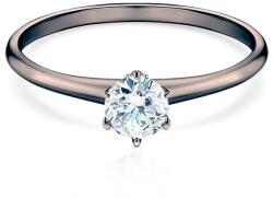 SAVICKI Inel de logodnă The Journey: aur negru, diamant - savicki - 10 029,00 RON