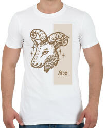 printfashion Kos horoszkóp - Férfi póló - Fehér (6258993)
