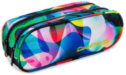 COOLPACK Penar scolar elipsoidal Cool Pack Clever - Rainbow Leaves, cu 2 compartimente (A65210)