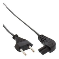 InLine Cablu de alimentare Euro la casetofon 2 pini 10m Negru, InLine 16754D (IL16754D)