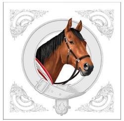 Ambiente Szalvéta 33x33cm 20db/csomag Classic Horse, Klasszikus ló (AMB.13314995)