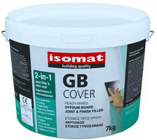Isomat GB-COVER - chit sub forma de pasta pentru gipscarton (Culoare: ALB, Ambalare: Galeata 7 KG)