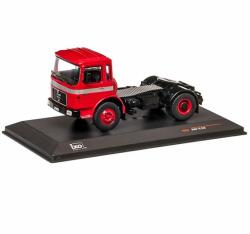 Ixo Models Tir MAN 16.320 cap tractor 1972 Rosu+negru 13 cm1/43 (13813)