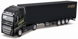 Bburago Tir Volvo FH16 Globetrotter 750 XXL Black + Trailer - 40 cm1/43 (13804)