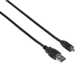 Hama Cablu Date USB 2.0 Cable B8 Pin USB A - mini USB B black 1, 8 m (74204)