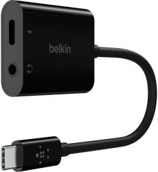 Belkin Cablu Date RockStar 3, 5mm Audio- and USB-C Chargeadapter NPA004btBK (NPA004BTBK)