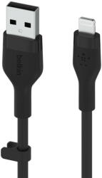 Belkin Cablu Date Flex Lightning/USB-A 3m mfi cert. , black CAA008bt3MBK (CAA008BT3MBK)