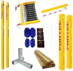 Funtec Strandröplabda Funtec Beach Champ City Beach oszlopok és teljes strandröplabda pálya