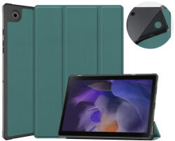 LEATHER Flip din Samsung Galaxy Tab A8 (SM-X205 / SM-X200) verde