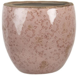 Clayre & Eef Ghiveci de flori din ceramica roz 18x17 cm (6CE1250M)