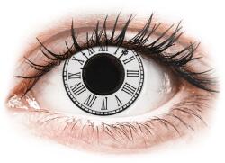 Gelflex CRAZY LENS - Clock - dioptriával napi lencsék (2 db lencse) - alensa