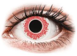Gelflex CRAZY LENS - Red Wedding - dioptriával napi lencsék (2 db lencse) - alensa
