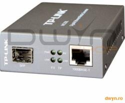 TP-LINK Convertor RJ45 1000M la slot SFP 1000M cu suport module MiniGBIC, montabil in sasiu, TP-LINK 'MC220L (MC220L)