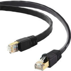 Edimax EA8-010SFA networking cable Black 1 m Cat8 U/FTP (STP) (EA8-010SFA) - vexio