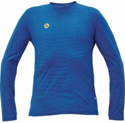 Cerva Tricou antistatic cu mânecă lungă NOYO ESD - Albastru regal | S (0304013650001)