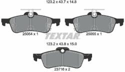 TEXTAR set placute frana, frana disc TEXTAR Q+ 2505401 (2505401)