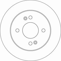 TRW Disc frana TRW DF6949 (DF6949) - automobilus