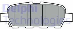 DELPHI set placute frana, frana disc DELPHI LP3375 (LP3375)
