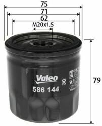VALEO Filtru ulei VALEO 586144 (586144) - automobilus