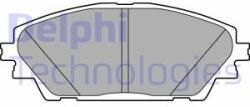 DELPHI set placute frana, frana disc DELPHI LP2701 (LP2701)