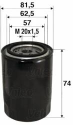 VALEO Filtru ulei VALEO 586017 (586017) - automobilus