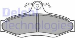 DELPHI set placute frana, frana disc DELPHI LP1424 (LP1424)