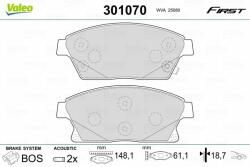 VALEO set placute frana, frana disc VALEO 301070 - automobilus