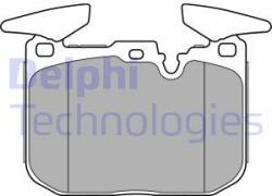 DELPHI set placute frana, frana disc DELPHI LP2449 (LP2449)