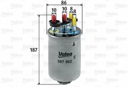 VALEO filtru combustibil VALEO 587562 - automobilus