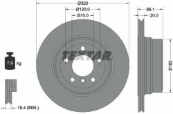 TEXTAR Disc frana TEXTAR 92202003 - automobilus