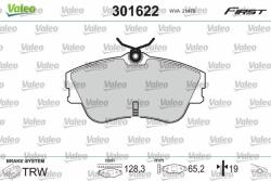 VALEO set placute frana, frana disc VALEO 301622 - automobilus