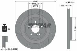 TEXTAR Disc frana TEXTAR PRO+ 92290605 (92290605)