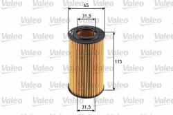 VALEO Filtru ulei VALEO 586550 (586550) - automobilus
