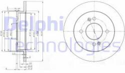 DELPHI Disc frana DELPHI BG3981C (BG3981C) - automobilus