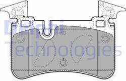 DELPHI set placute frana, frana disc DELPHI LP2151 (LP2151)