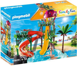 Playmobil Parc Acvatic Cu Tobogane (70609)