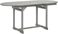 vidaXL Masă de grădină, (120-170)x80x75 cm, lemn masiv de acacia (316574)