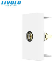 LIVOLO Modul Priza simpla VIDEO Livolo 1 modul (VL-FCVD-1WP)