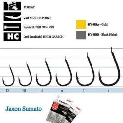 JAXON Carlige JAXON SUMATO CHINU, Nr. 10, negru, 10 buc. /plic (HY-HBB10)