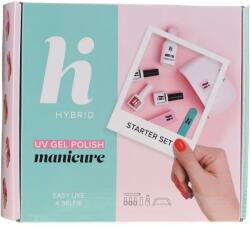 Hi Hybrid Set pentru unghii, pentru începători - Hi Hybrid Starter Set UV Gel Polish Manicure Easy Like A Selfie