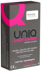 Uniq Lady Condom 3 pack