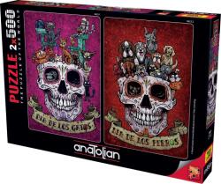 Anatolian - Puzzle 2x500 Halloween - 500 piese Puzzle