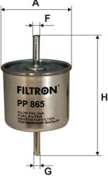 FILTRON PP865 Üzemanyagszűrő