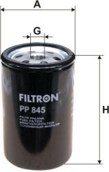 FILTRON PP845 Üzemanyagszűrő