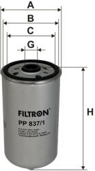FILTRON PP837/1 Üzemanyagszűrő