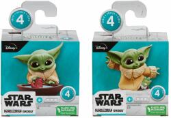 Star Wars Set 2 figurine Baby Yoda, Star Wars, Mandalorian Grogu, Bounty Collection F5860 F5856